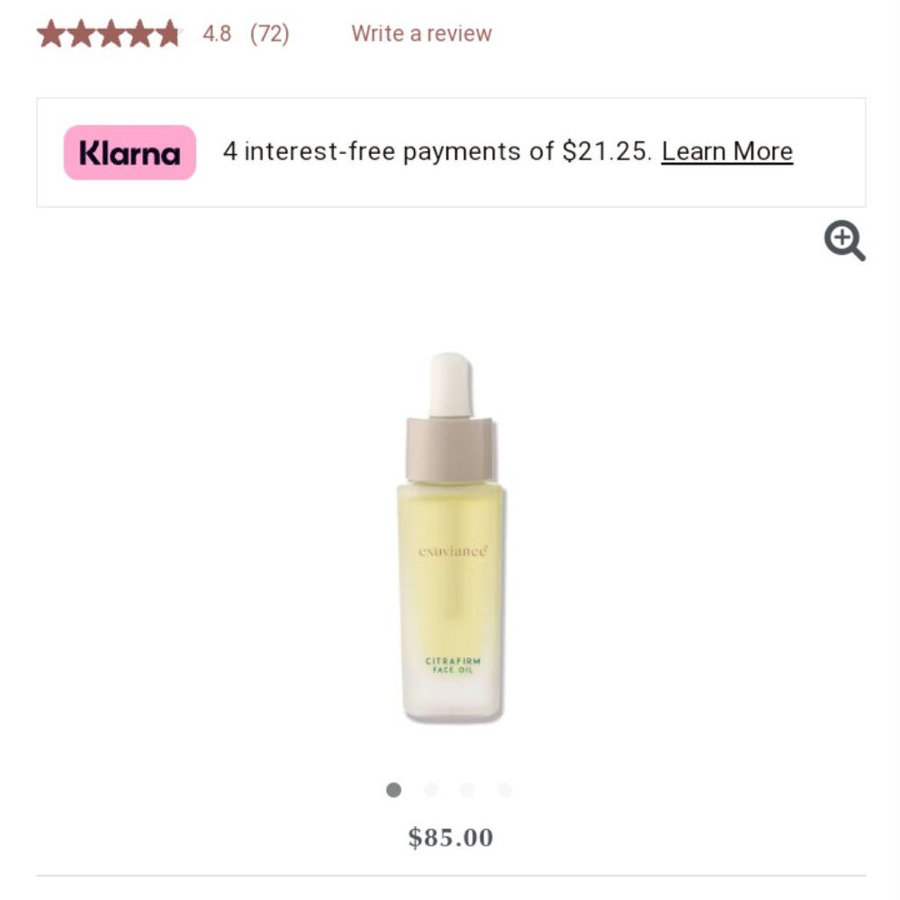 Exuviance Citrafirm serum